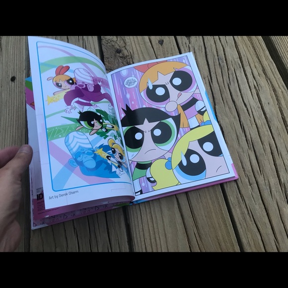 2016 POWERPUFF GIRLS Homecoming Kid Graphic Novel Blossom Buttercup Bubbles Book - Picture 15 of 15